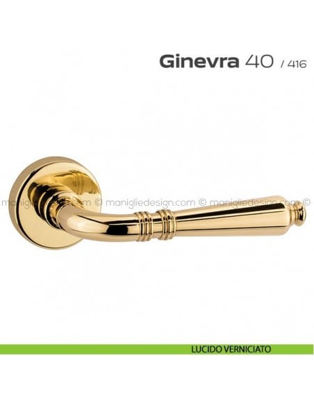 Maniglia per porta 40 Ginevra Reguitti lucido verniciato