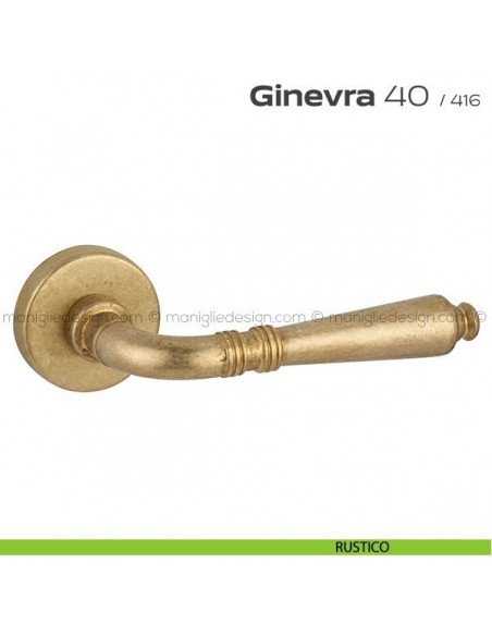 Maniglia per porta 40 Ginevra Reguitti rustico