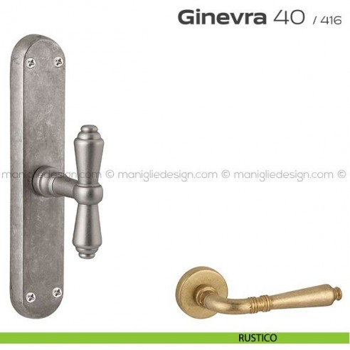 Maniglia cremonese per finestra 40 Ginevra Reguitti rustico