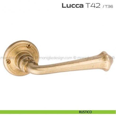 Maniglia per porta T42 Lucca Reguitti rustico