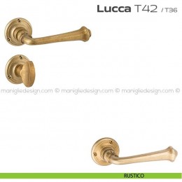 Maniglia per porta con nottolino T42 Lucca Reguitti 2