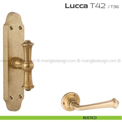 Maniglia per finestra cremonese T42 Lucca Reguitti rustico