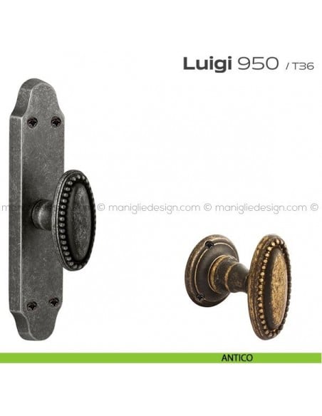 Maniglia per finestra cremonese 950 Luigi Reguitti antico