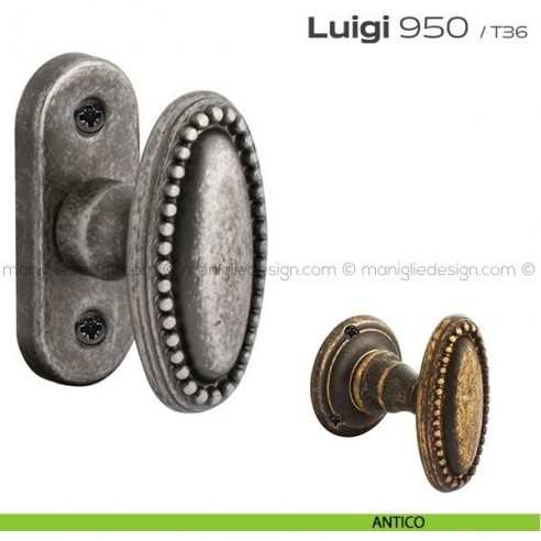 Maniglia per finestra martellina 950 Luigi Reguitti antico