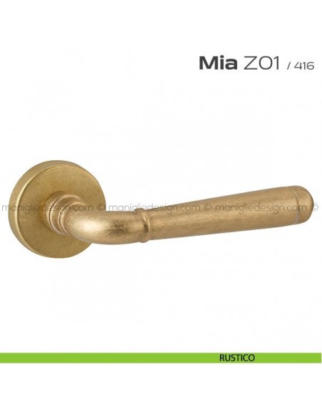 Maniglia per porta Z01 Mia Reguitti rustico