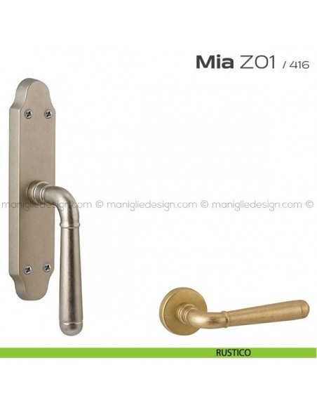 Maniglia per finestra cremonese Z01 Mia Reguitti rustico