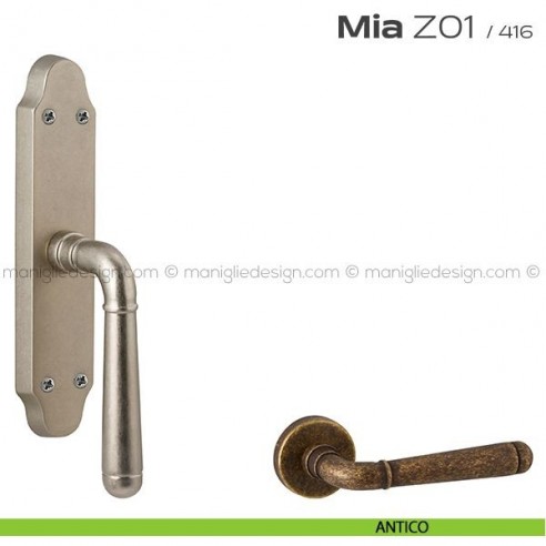 Maniglia per finestra cremonese Z01 Mia Reguitti antico