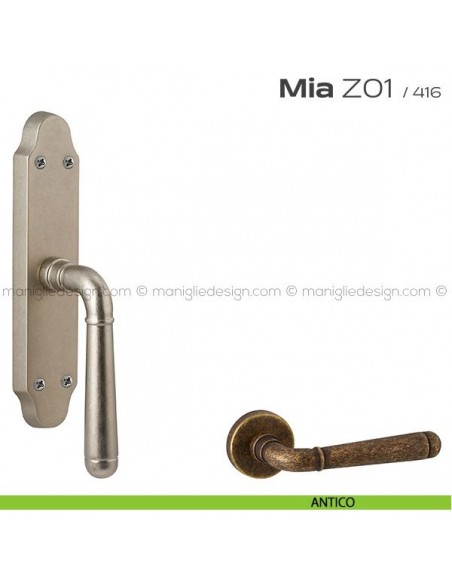 Maniglia per finestra cremonese Z01 Mia Reguitti antico