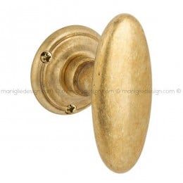 Pomolo ovale girevole per porta 190 Ovalino a T Reguitti