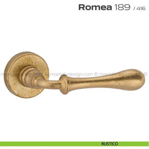 Maniglia per porta 189 Romea Reguitti rustico