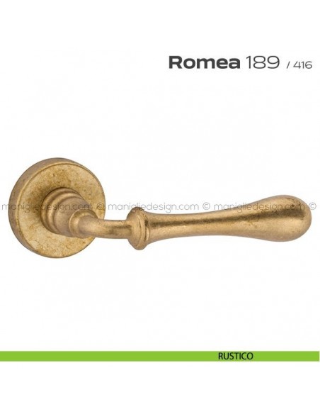 Maniglia per porta 189 Romea Reguitti rustico