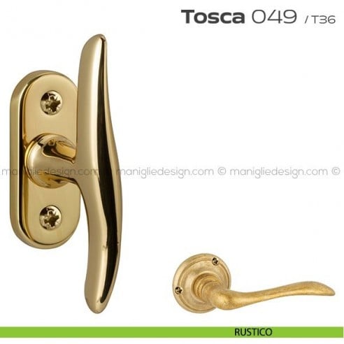 Maniglia per finestra martellina 049 Tosca Reguitti rustico