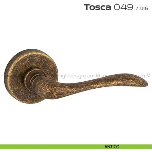 Maniglia per porta 049 Tosca Reguitti antico