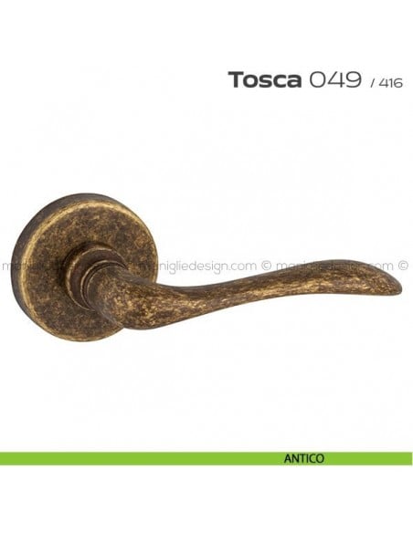 Maniglia per porta 049 Tosca Reguitti antico