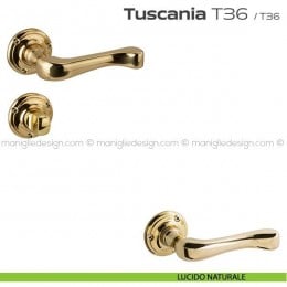 Maniglia per porta con nottolino T36 Tuscania Reguitti 2