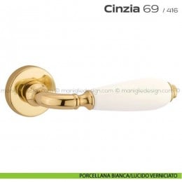 Maniglia con porcellana per porta 069 Cinzia Reguitti 2