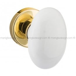 Pomolo per porta Ovale Porcellana 53 Reguitti