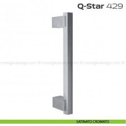 Maniglione per porta 429 Q-Star Reguitti senza rosette 2