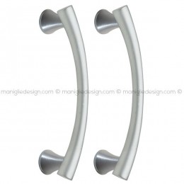 Maniglione per porta 186-335 Archi Reguitti accoppiato senza rosette