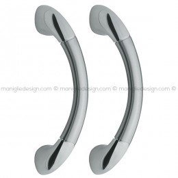 Maniglione per porta 326 Artemiodue Reguitti accoppiato senza rosette