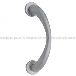 Maniglione per porta 319 Duna Reguitti singolo rosette a pressione