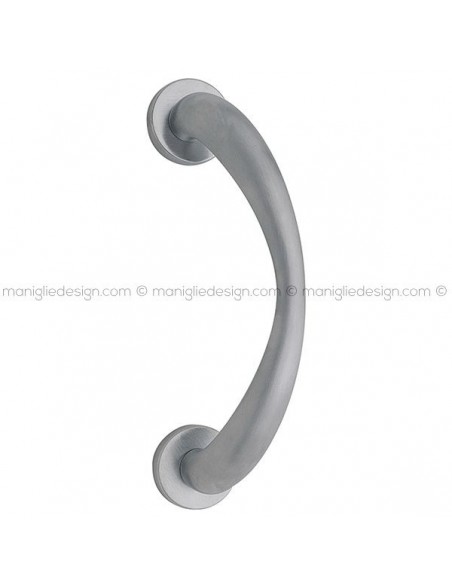 Maniglione per porta 319 Duna Reguitti singolo rosette a pressione