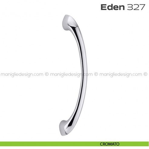 Maniglione per porta 327 Aden Reguitti singolo senza rosette cromato
