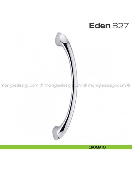 Maniglione per porta 327 Aden Reguitti singolo senza rosette cromato