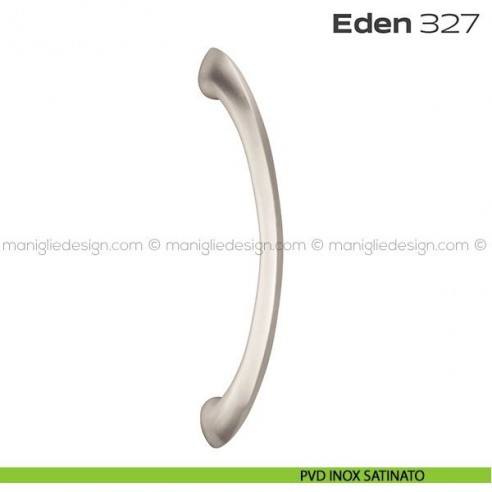 Maniglione per porta 327 Aden Reguitti singolo senza rosette PVD inox satinato