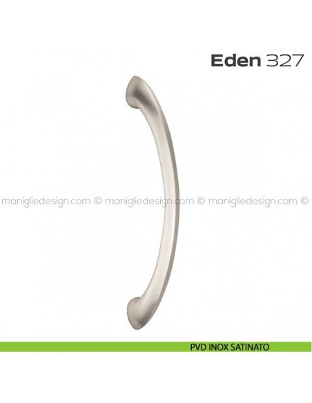 Maniglione per porta 327 Aden Reguitti singolo senza rosette PVD inox satinato