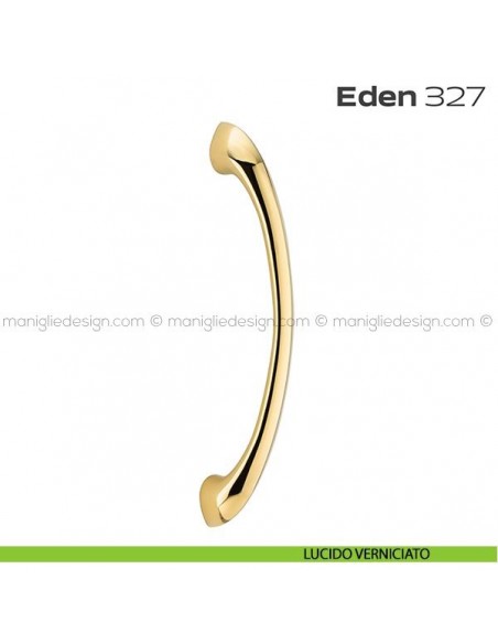 Maniglione per porta 327 Aden Reguitti singolo senza rosette lucido verniciato