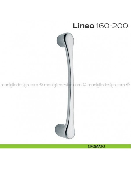 Maniglione per porta 160-200 Lineo Reguitti cromato