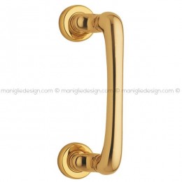 Maniglione per porta 037 Monia Reguitti con rosette tonde