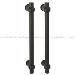 Maniglione per porta 353 Rubens Reguitti accoppiato senza rosette