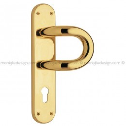 Maniglione per porta 315 Universo Reguitti con placca yale