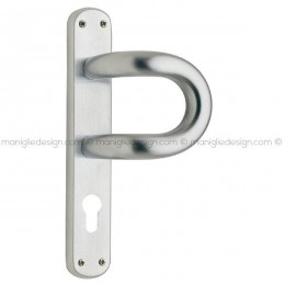 Maniglione con placca yale per porta 316 Universo Reguitti