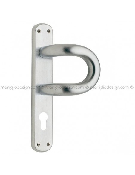 Maniglione con placca yale per porta 316 Universo Reguitti