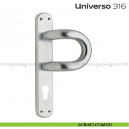 Maniglione con placca yale per porta 316 Universo Reguitti 2