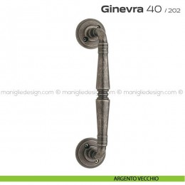 Maniglione per porta 040 Ginevra Reguitti singolo con viti a vista 2