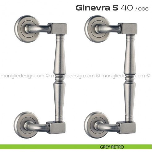 Maniglia GINEVRA 40R Bronzo Antico - Per Porte Interne Eleganti