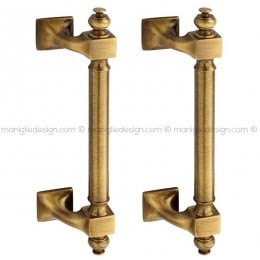 Maniglione per porta 338-339 Monaco Reguitti zancato accoppiato