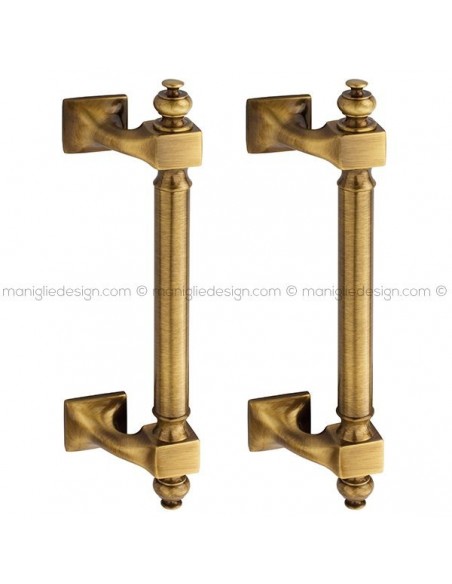 Maniglione per porta 338-339 Monaco Reguitti zancato accoppiato