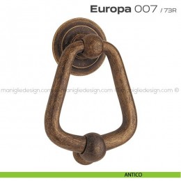 Battente per porta 007 Europa Reguitti con rosetta artistica 2