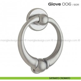 Battente per porta 006 Giove Reguitti con rosetta liscia 2