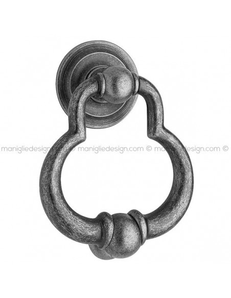 Battente per porta 013 Helios Reguitti con rosetta artistica ø 72 mm