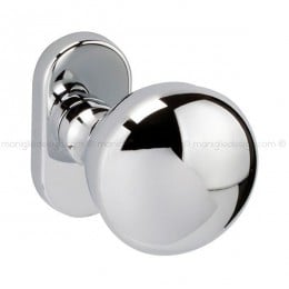 Pomolo per porta girevole 345 Ario Reguitti con rosetta ovale