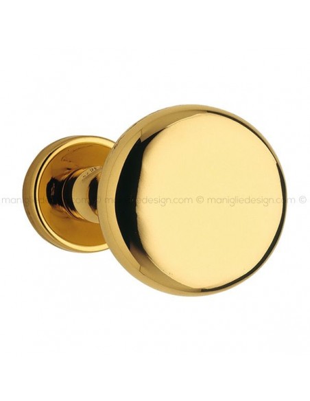 Pomolo per porta fisso 346 Atlantide Reguitti con rosetta tonda