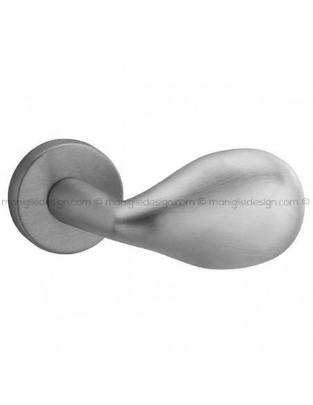 Pomolo per porta fisso 347 Cleo Reguitti con rosetta tonda