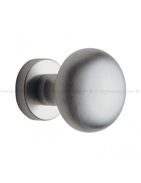 Pomolo per porta fisso E56 Cosmo Reguitti diametro 55 mm rosetta tonda a pressione