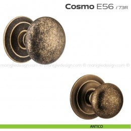 Pomolo fisso diametro 71 mm per porta E56 Cosmo Reguitti 2